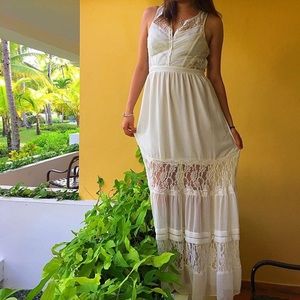 Urban Outfitters Lace Maxi